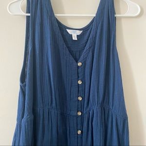 Time & Tru size XXL(20) Maxi Dress Navy